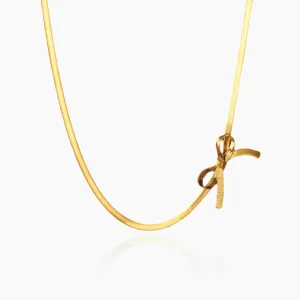 Bow Tie Flat Chain