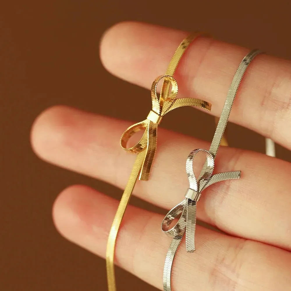 Bow Tie Flat Chain