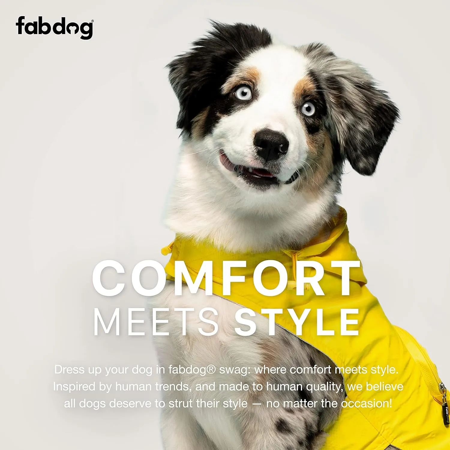 Fabdog | Camo Packaway Dog Raincoat