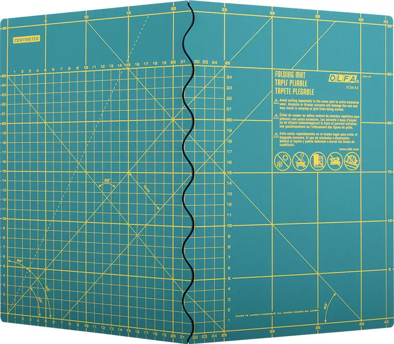 FOLDING MAT FOR ROTARY CUTTERS 460X320X2.0MM