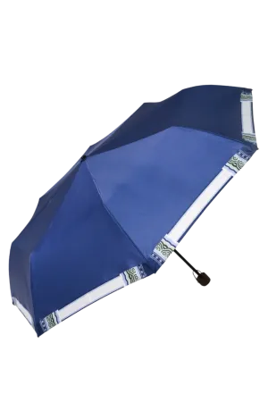 Folding Umbrella "Dancheong" - Indigo