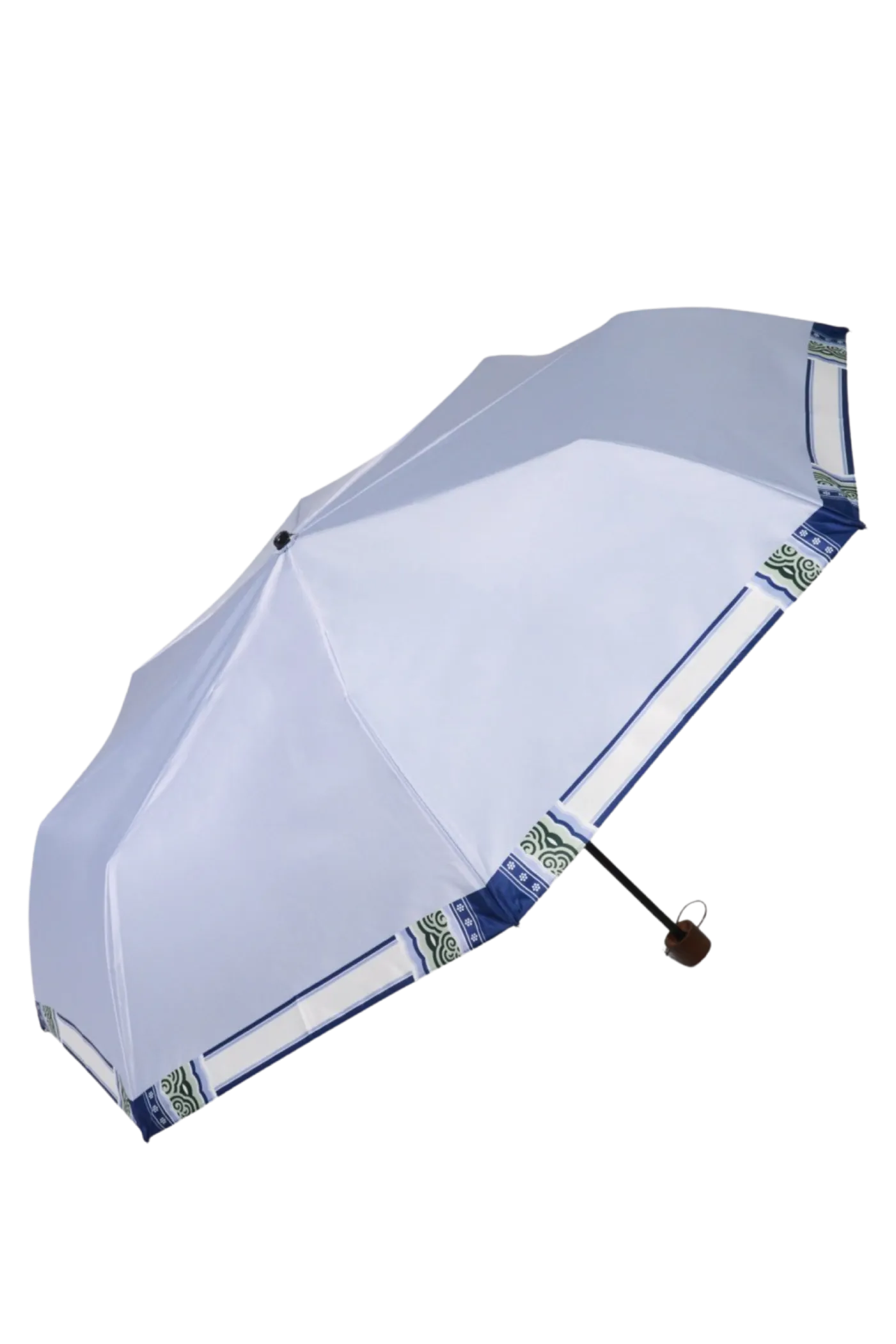 Folding Umbrella "Dancheong" - Skyblue