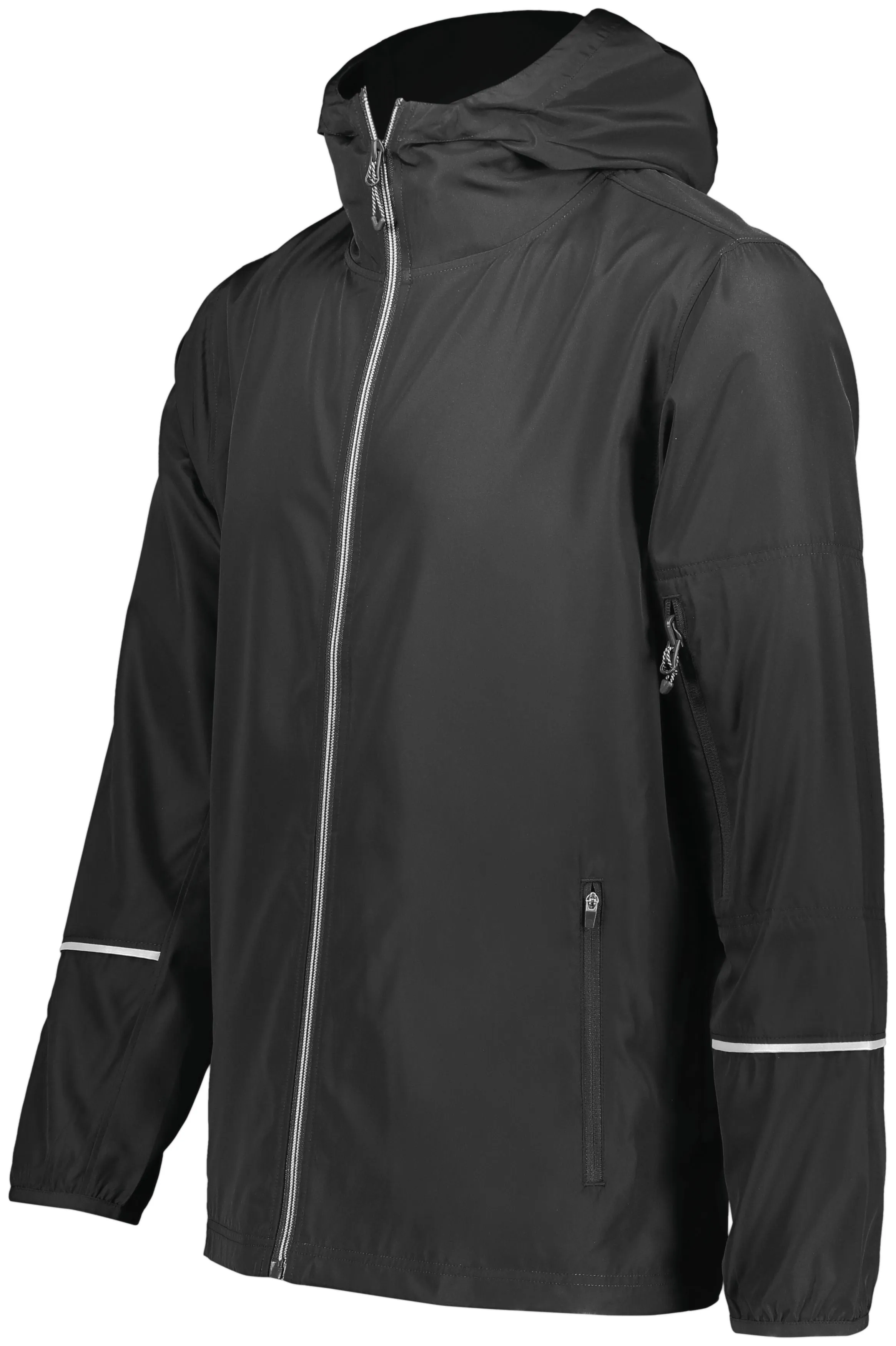HOLLOWAY PACKABLE FULL ZIP JACKET WITH DPW LOGO