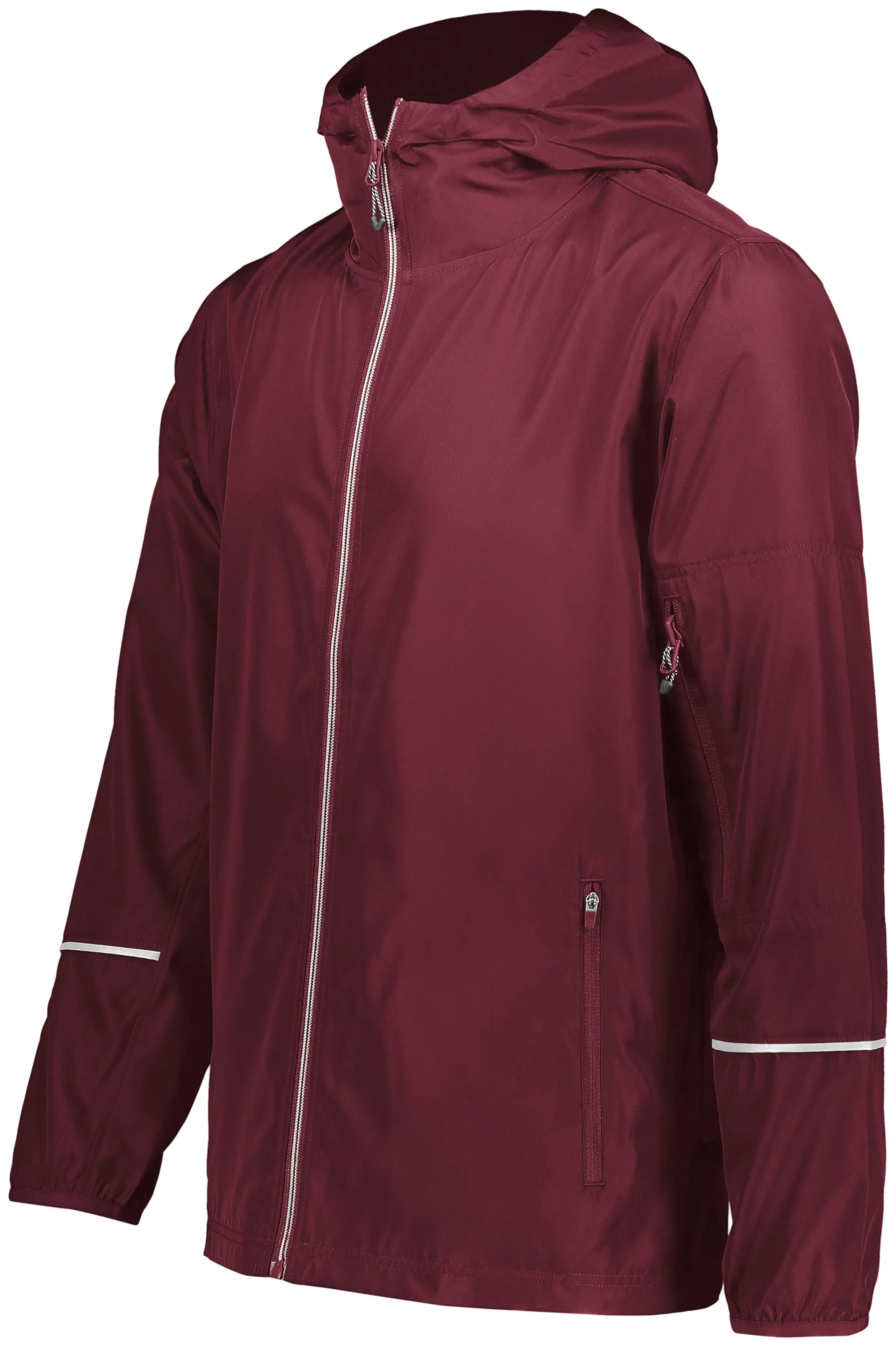 HOLLOWAY PACKABLE FULL ZIP JACKET WITH DPW LOGO