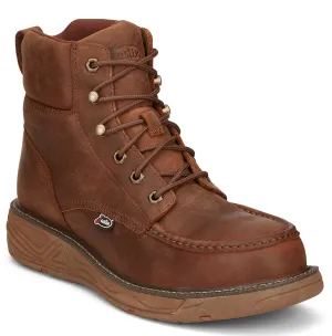 Justin Men's Rush 6 Inch Nano CT WP Mocc