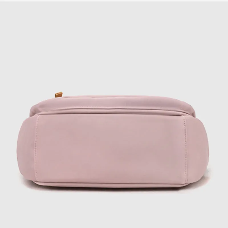 Nylon Crossbody Bag For Women Commuter Wide Shoulder Strap Purse