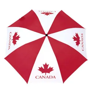 Oscardo Collapsible Umbrella - Canada Red Maple Leaf