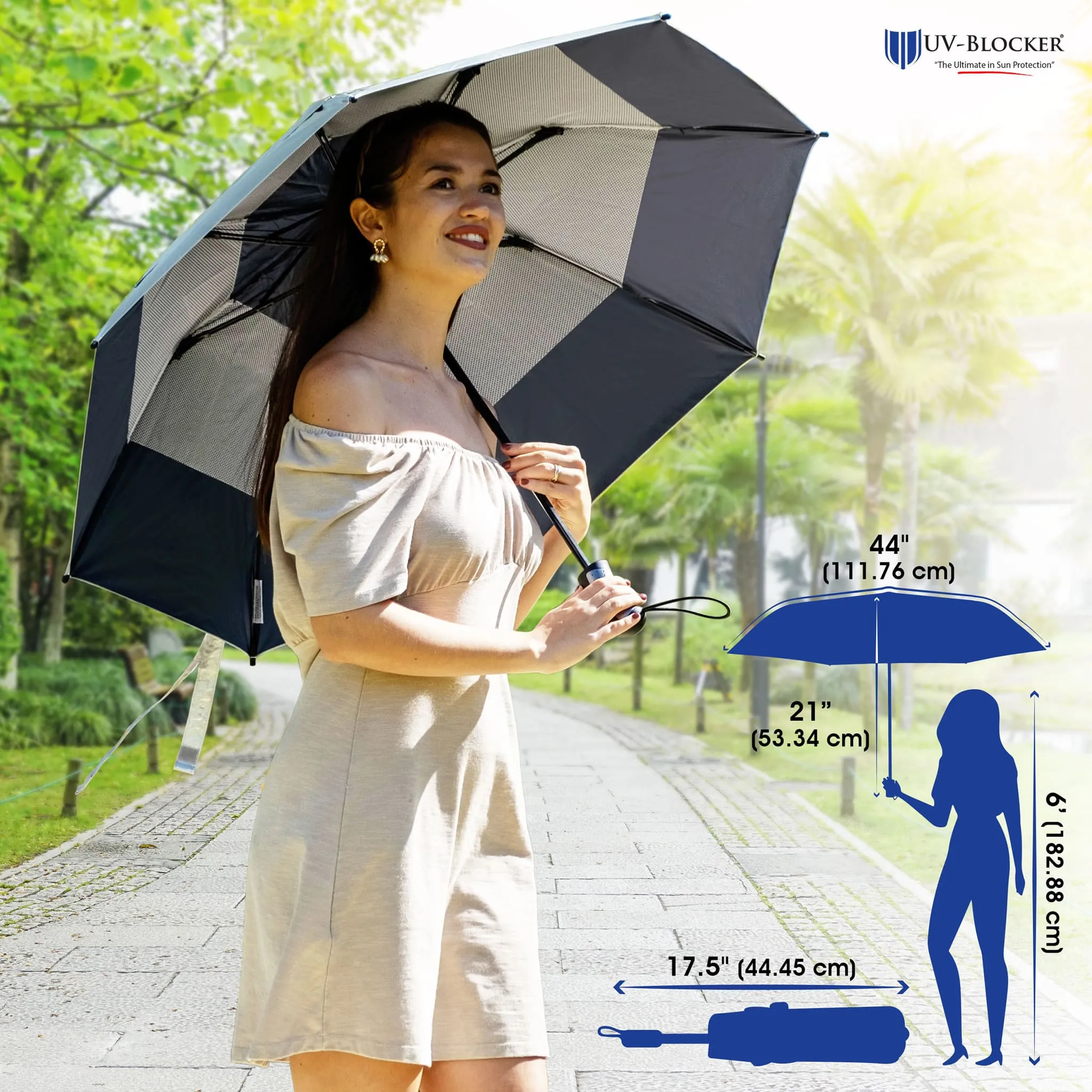 UV Protection Travel Umbrella